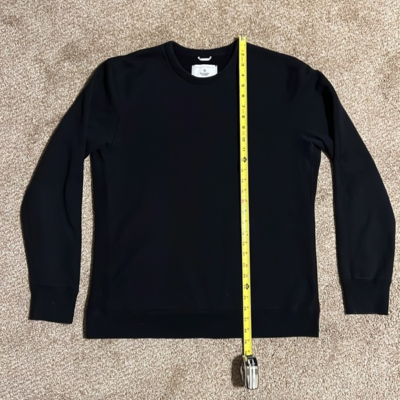 Reigning Champ Midweight Terry Crewneck, Black - Picture 5 of 8